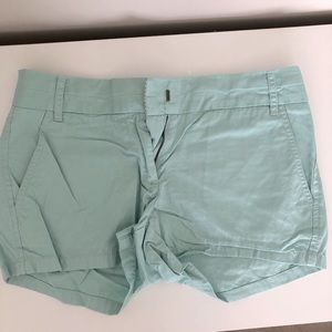 J. Crew Factory Broken-In Chino Shorts - Seafoam Green